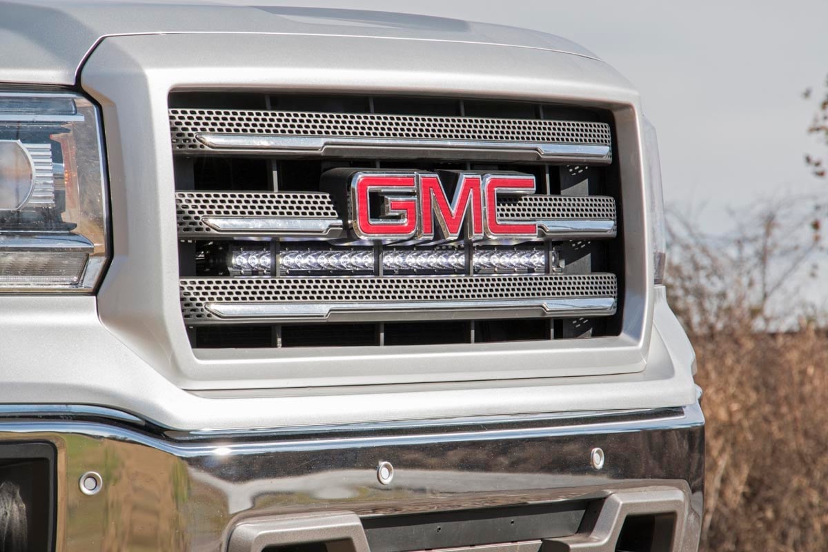 30 Inch Chrome Series LED Light Bar Curved Single Row Rough Country
