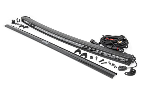 40 Inch Black Series LED Light Bar Curved Single Row Rough Country