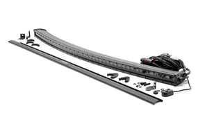 50 Inch Black Series LED Light Bar Curved Single Row Rough Country
