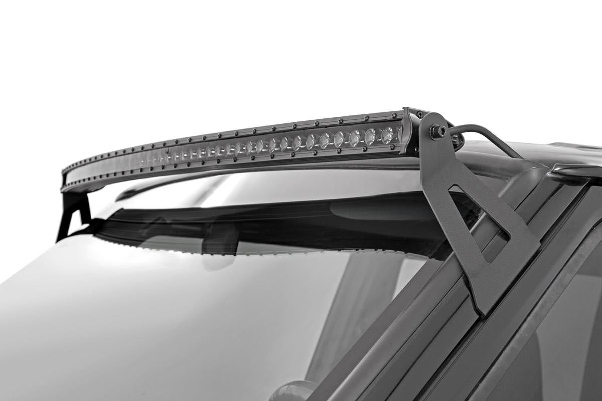 50 Inch Black Series LED Light Bar Curved Single Row Rough Country