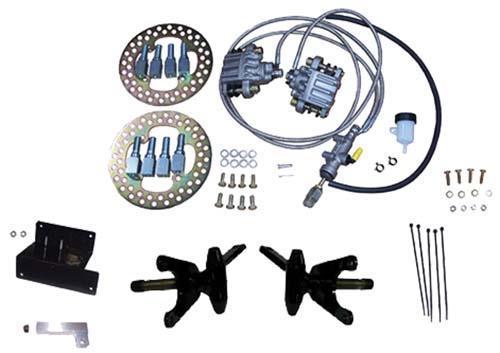 Jake's Hydraulic Brake Kit 2001.5+ EZGO TXT Lifted w/ Long Travel