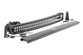 30 Inch Black Series LED Light Bar Curved Dual Row Rough Country
