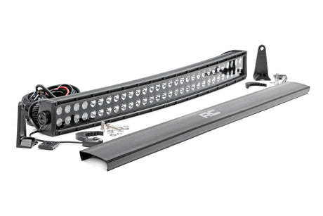 30 Inch Black Series LED Light Bar Curved Dual Row Rough Country