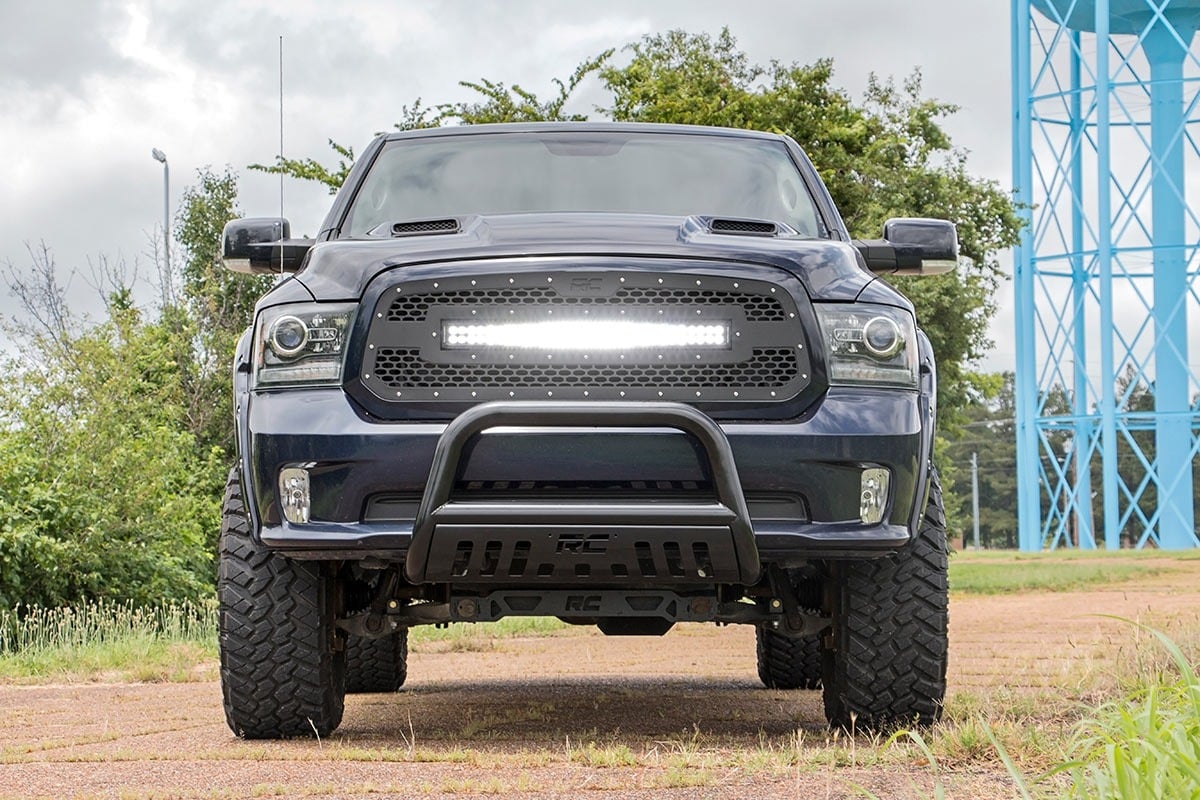 30 Inch Black Series LED Light Bar Curved Dual Row Rough Country