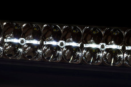 30 Inch Chrome Series LED Light Bar Curved Dual Row Cool White DRL Rough Country