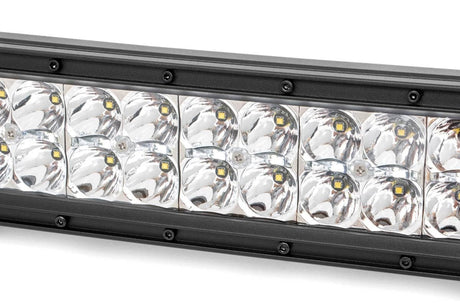 30 Inch Chrome Series LED Light Bar Curved Dual Row Cool White DRL Rough Country
