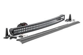 40 Inch Black Series LED Light Bar Curved Dual Row Rough Country