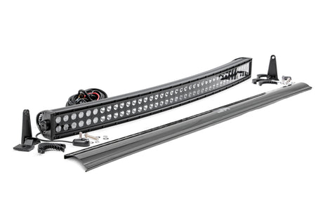 40 Inch Black Series LED Light Bar Curved Dual Row Rough Country