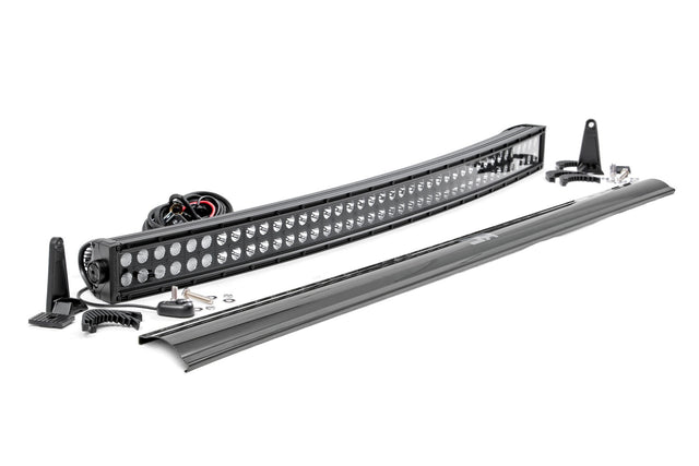 40 Inch Black Series LED Light Bar Curved Dual Row Rough Country