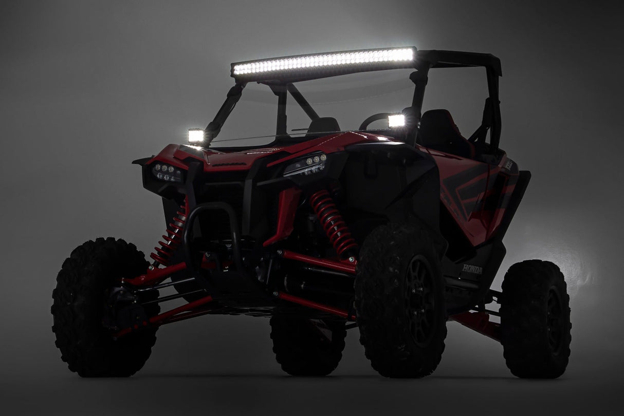 40 Inch Black Series LED Light Bar Curved Dual Row Rough Country