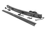50 Inch Black Series LED Light Bar Curved Dual Row Cool White DRL Rough Country