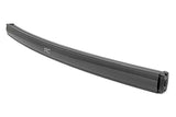 50 Inch Black Series LED Light Bar Curved Dual Row Cool White DRL Rough Country