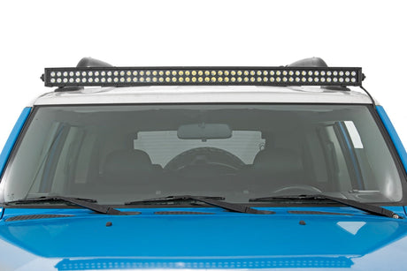 50 Inch Black Series LED Light Bar Curved Dual Row Cool White DRL Rough Country