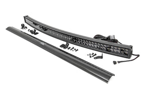 54 Inch Black Series LED Light Bar Curved Dual Row Cool White DRL Rough Country