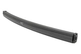 54 Inch Black Series LED Light Bar Curved Dual Row Cool White DRL Rough Country