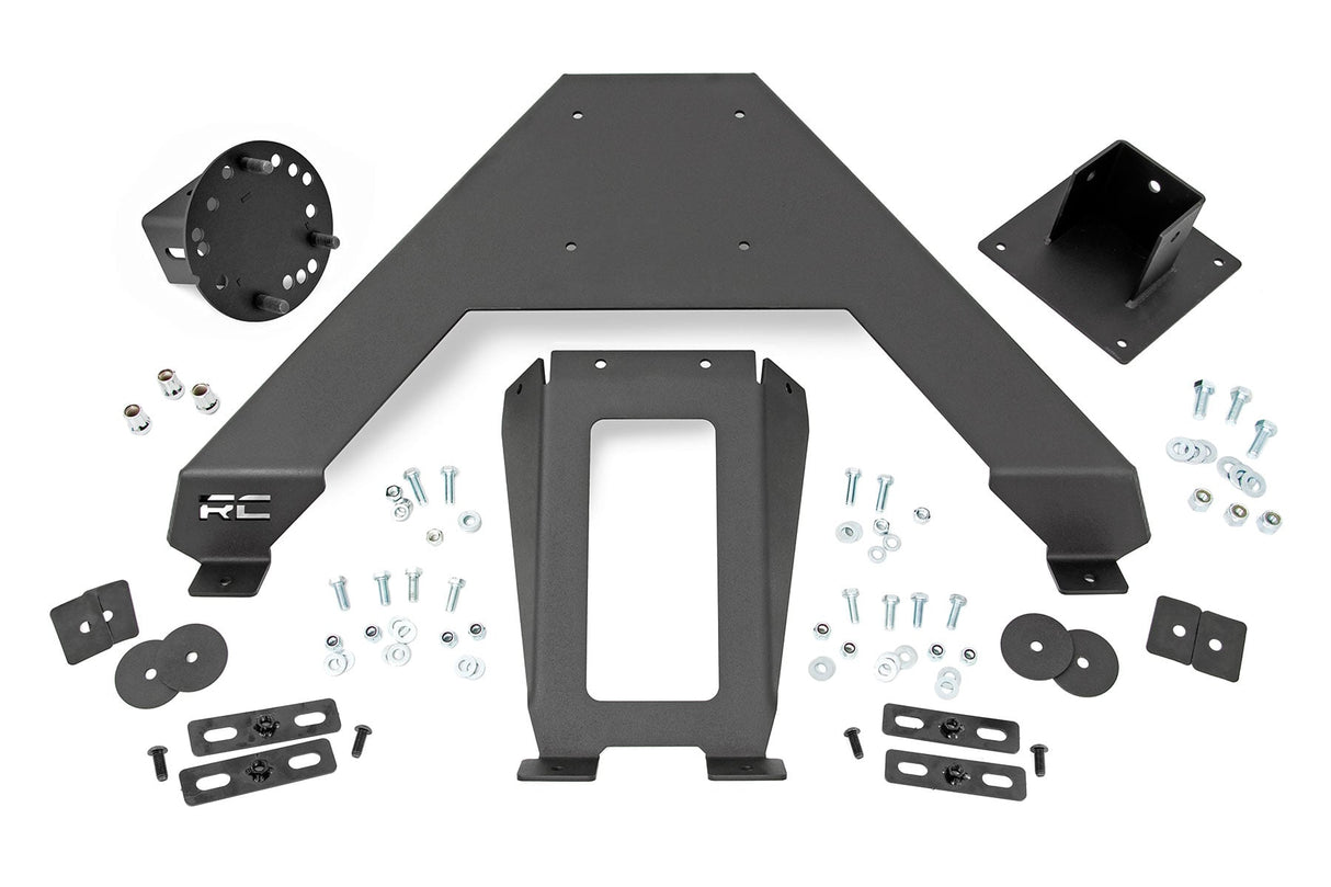 Bed Mount Spare Tire Carrier Universal (5x5.5 6x5.5 6x135 & 5x5.0 Bolt Patterns) Rough Country