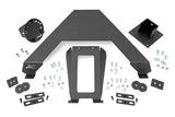 Bed Mount Spare Tire Carrier Universal (5x5.5 6x5.5 6x135 & 5x5.0 Bolt Patterns) Rough Country