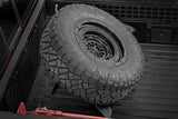 Bed Mount Spare Tire Carrier Universal (5x5.5 6x5.5 6x135 & 5x5.0 Bolt Patterns) Rough Country