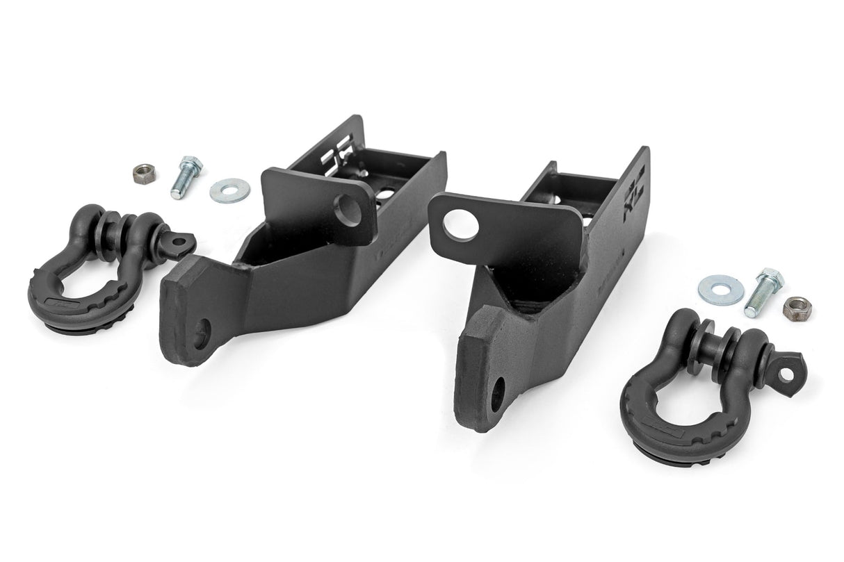 Front Shackle Kit D-Ring Combo Toyota Tacoma 2WD/4WD (2024-2026) Rough Country