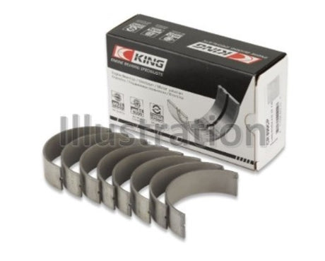 King Engine Bearings Audi BYT/CDNC/CCZD/CPSA (Size 0.50) Connecting Rod Bearing Set