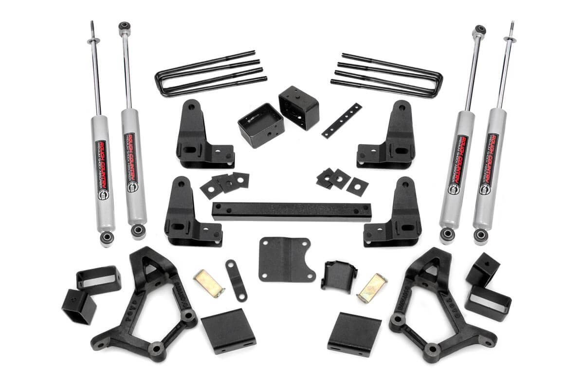 4-5 Inch Toyota Suspension Lift Kit Ext Cab 86-89 4Runner 86- 95 Toyota Pickup Rough Country