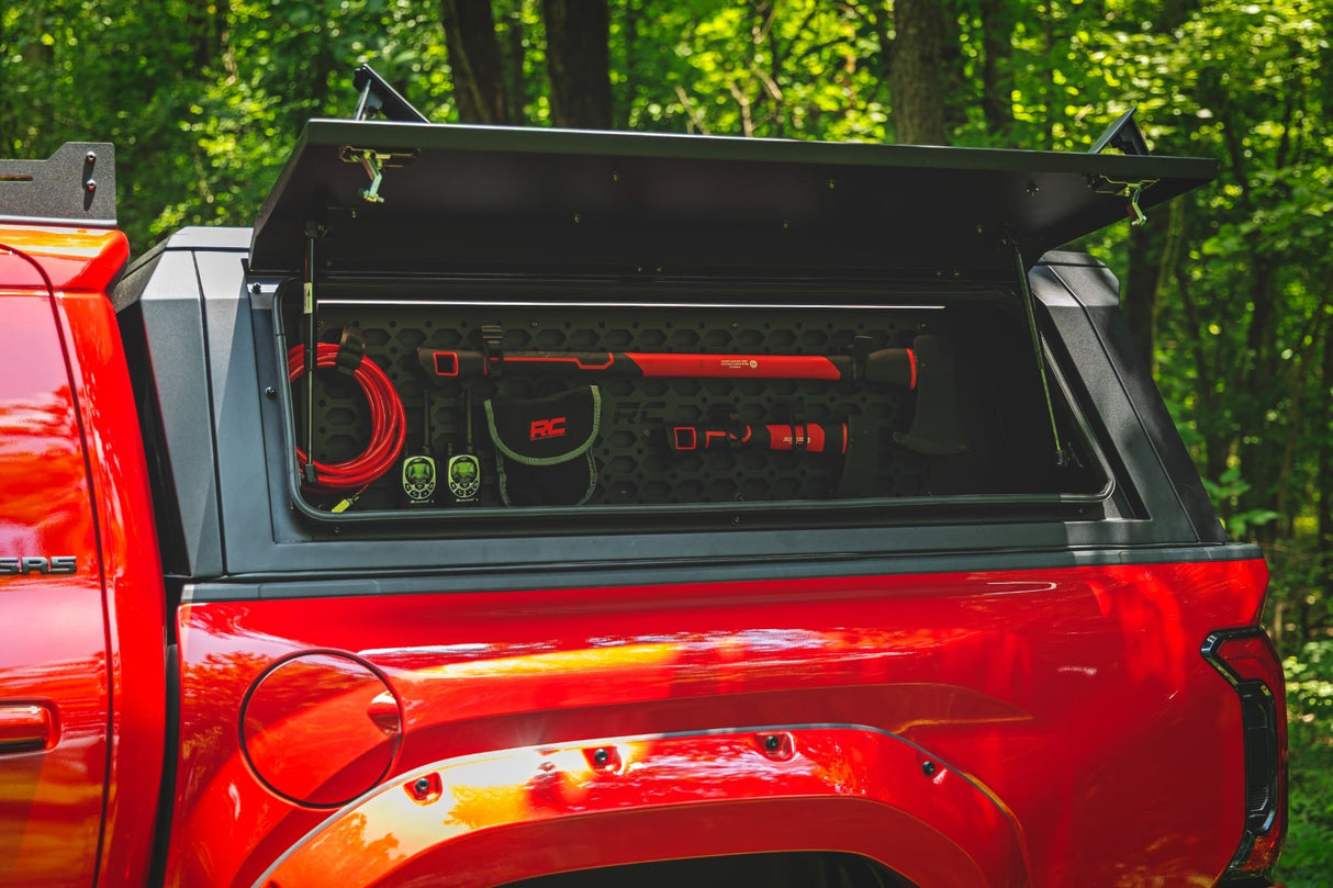 Bed Cap Molle Panel Side Storage Bin Drivers Side Toyota Tacoma (24-26) Rough Country