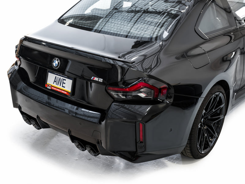 AWE Tuning 23-24 BMW G87 M2 SwitchPath Edition Exhaust - Diamond Black Tips