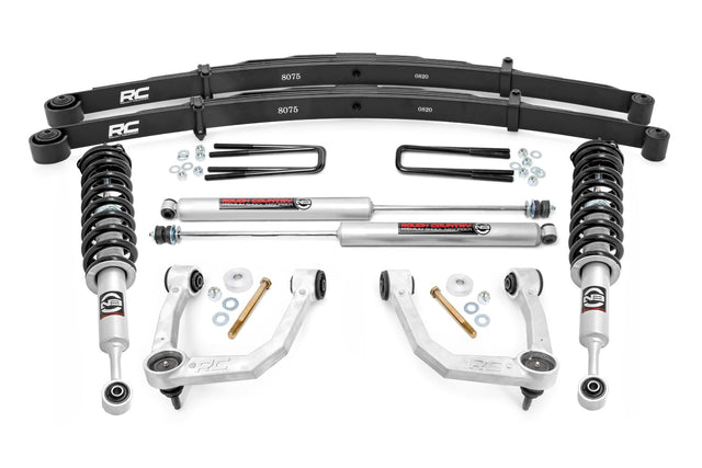 3.5 Inch Lift Kit UCA N3 Struts w/ Rear Leaf Springs Toyota Tacoma 2WD/4WD (2005-2023) Rough Country