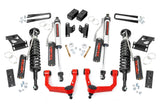 3.5 Inch Lift Kit UCA Vertex Red Toyota Tacoma 2WD/4WD (2005-2023) Rough Country