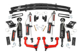 3.5 Inch Lift Kit Vertex Red Toyota Tacoma 2WD/4WD (2005-2023) Rough Country