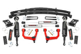 3.5 Inch Lift Kit Red UCA Vertex/V2 w/ Rear Leaf Springs Toyota Tacoma 2WD/4WD (2005-2023) Rough Country