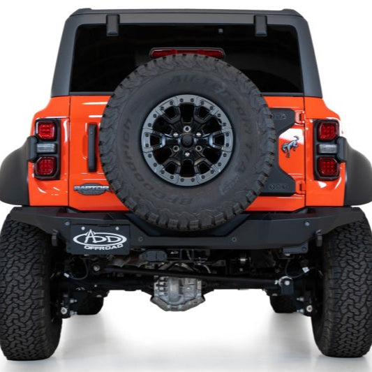 Addictive Desert Designs Rock Fighter Rear Bumper | 2022+ Ford Bronco Raptor