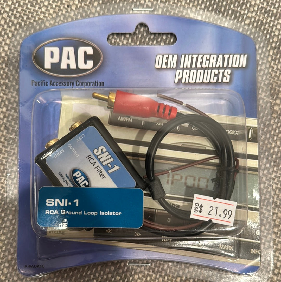 Pac SNI-1 ground loop isolator ￼￼