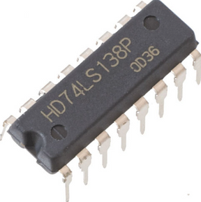 NTE74LS138 Integrated Circuit 3-of-8 Decoder/ Demultiplexer NTE