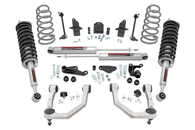 3.5 Inch Lift Kit N3 w/ Rear Shocks Toyota Tacoma 4WD (2024-2026) Rough Country