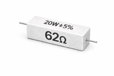 PANMILED 20W Cement Resistor, ±5% Ceramic Wirewound Power Resistor (15Ω–750Ω) High Watt Fixed Resistor TekShack