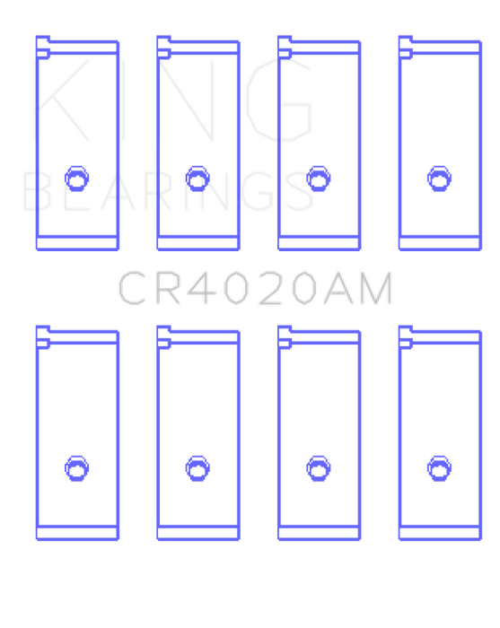 King Engine Bearings Suzuki G-13 (Size +0.75mm) Connecting Rod Bearing Set