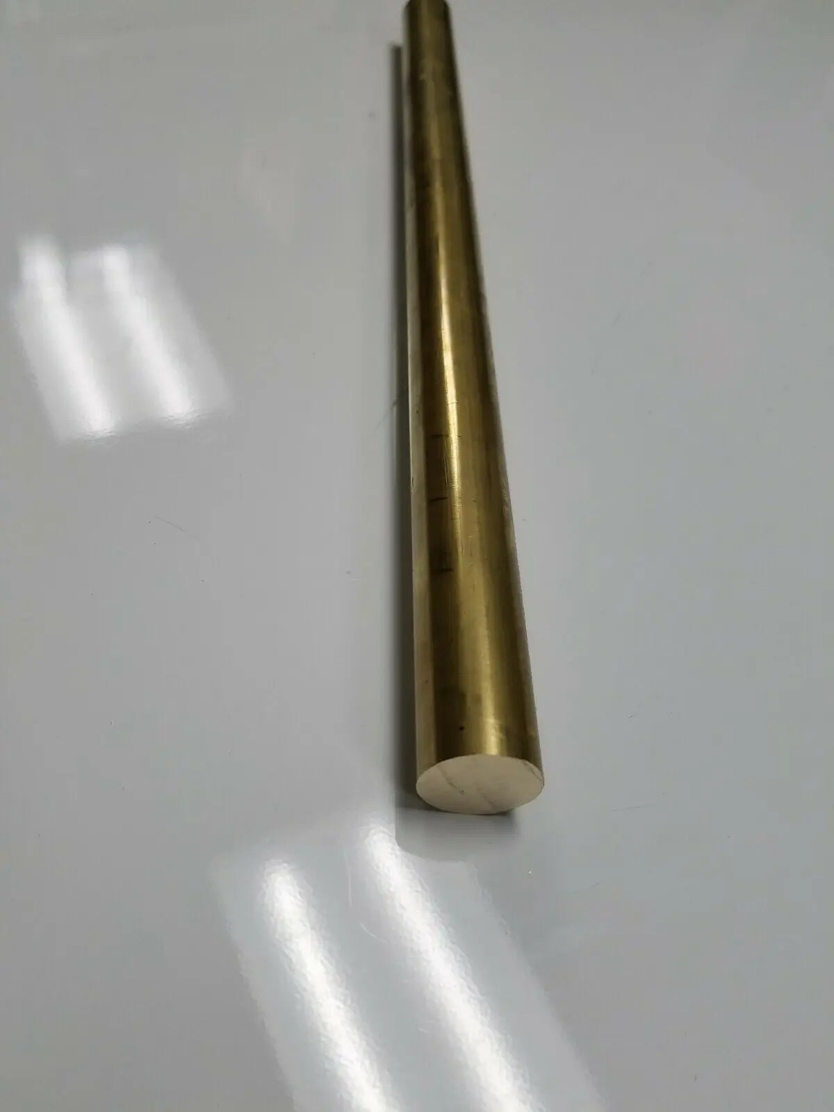 3/4" Diameter x 24"-Long 360 Brass Round Bar-3/4" Dia 360 Brass Rod LATHE STOCK 360 1/2 Hard Brass Round Bar 3/4" Dia ASTM B16