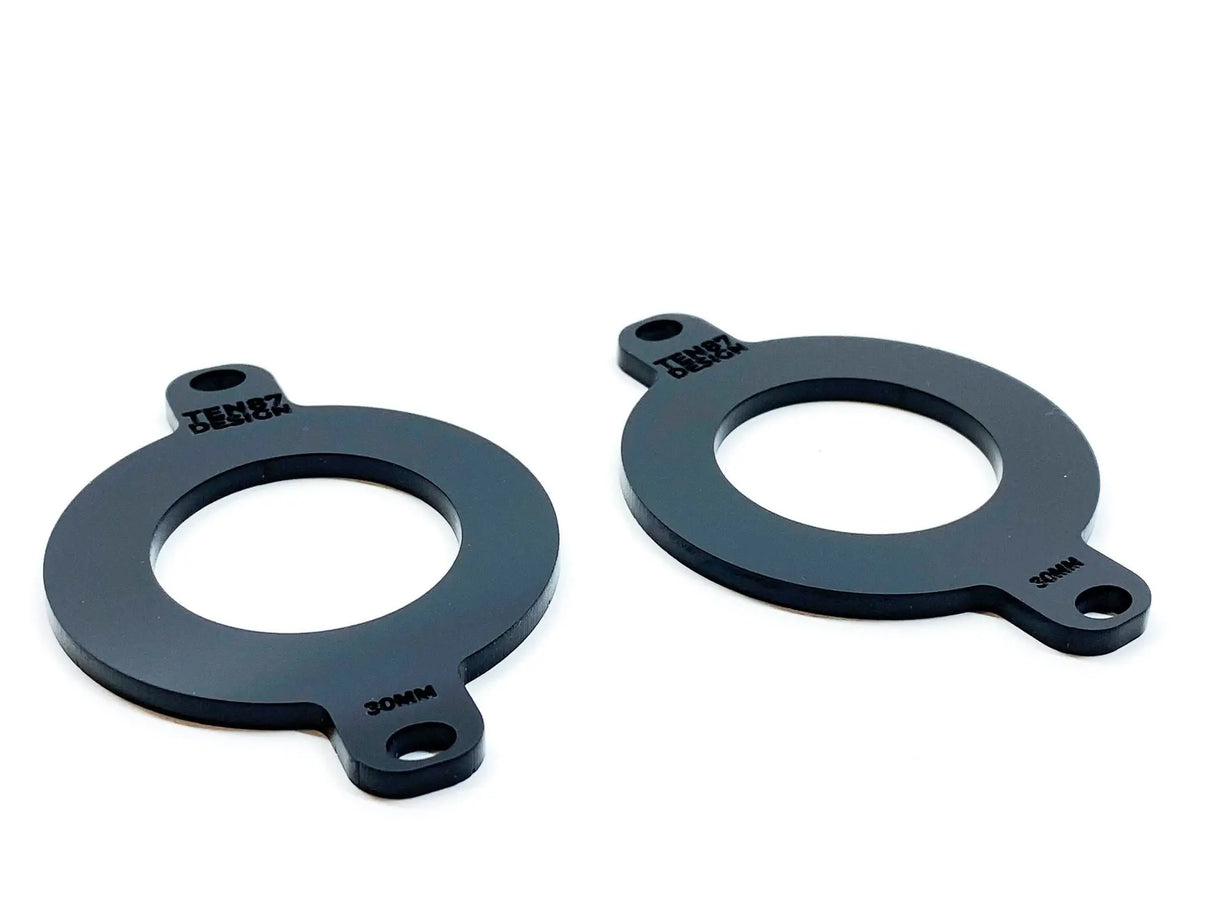 2015-2022 Ford F-150 & Super Duty Tweeter Adapters | Laser-Cut to Your Tweeter Ten87 Design