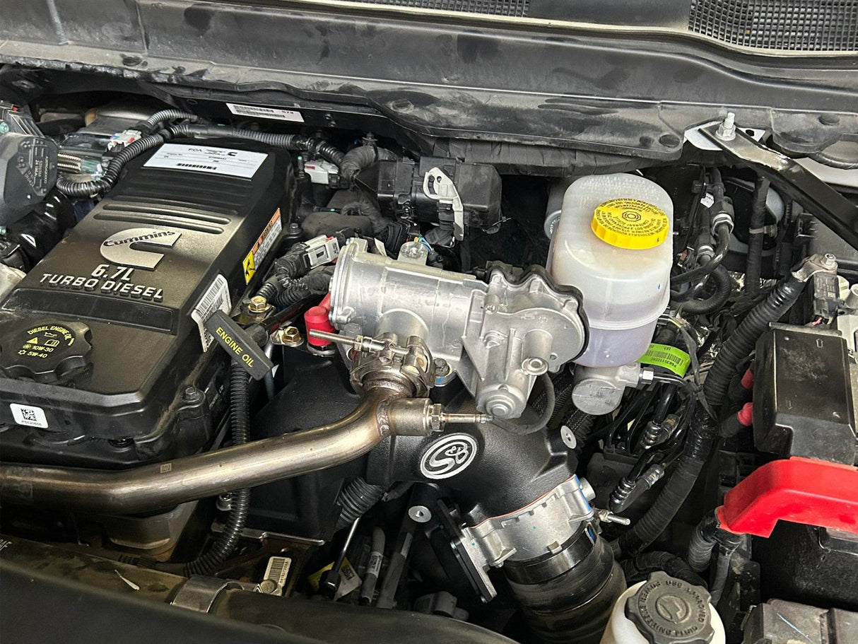 S&B Filters 76-1012 Intake Elbow, 2019-2024 Dodge Ram 6.7L Cummins, 2500/3500 S&B Filters
