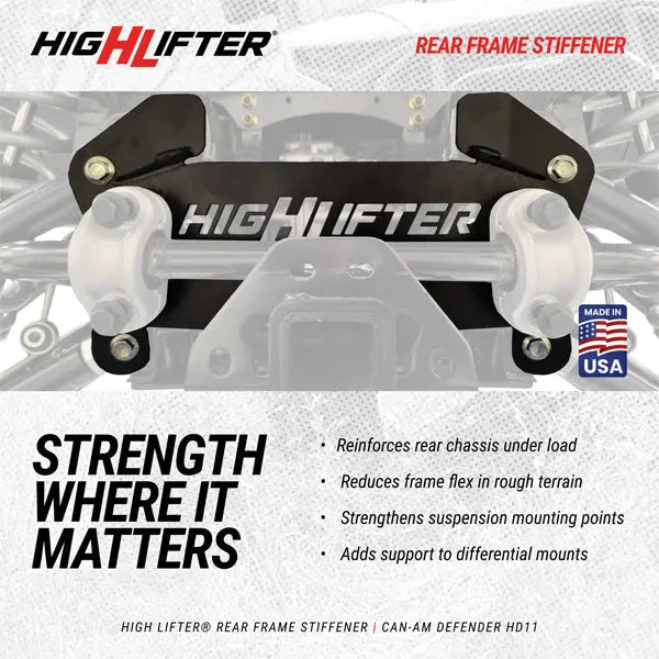 Rear Frame Stiffener for Can-Am Defender HD11 High Lifter