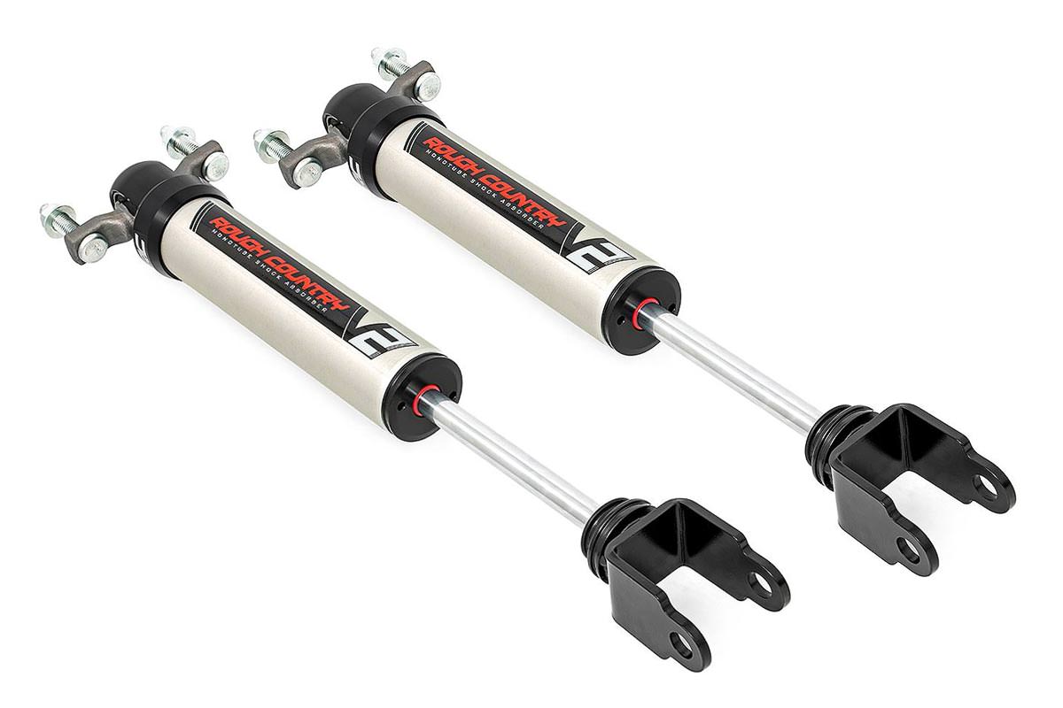 V2 Front Shocks 0-2 Inch Silverado/Sierra 2500HD/3500HD (11-26) Rough Country