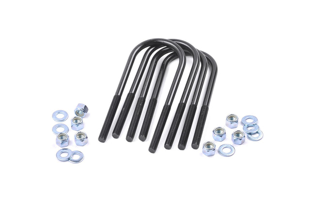 Universal U-Bolt Kit Round 9/16 Inch x 3.0 Inch x 7.25 Inch Rough Country