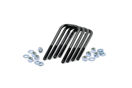 Universal U-Bolt Kit Large Radius 9/16 Inch x 3.125 Inch x 10.0 Inch Rough Country