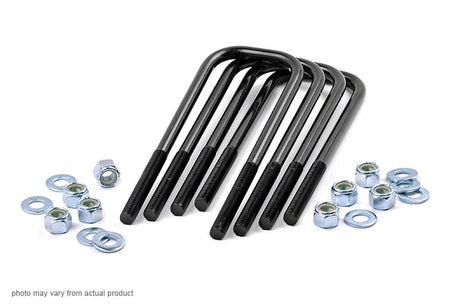 Universal U-Bolt Kit Large Radius 9/16 Inch x 3.125 Inch x 11.5 Inch Rough Country