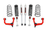 3 Inch Lift Kit Upper Control Arms RR Coils M1 Struts Red Toyota 4Runner (10-24) Rough Country