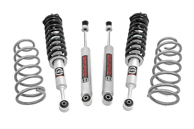 2 Inch Lift Kit RR Coils N3 Struts Toyota 4Runner 4WD (2010-2024) Rough Country