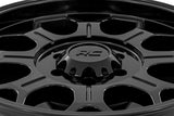 77 Series Wheel One-Piece Semi Gloss Black 20x9 6x135 0mm Rough Country