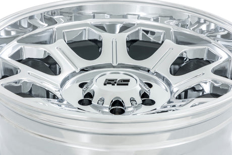 77 Series Wheel One-Piece Chrome 20x9 6x5.5 +18mm Rough Country