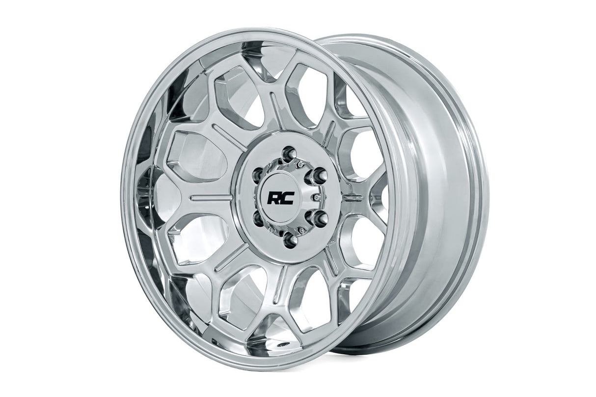 77 Series Wheel One-Piece Chrome 20x9 6x135 +18mm Rough Country